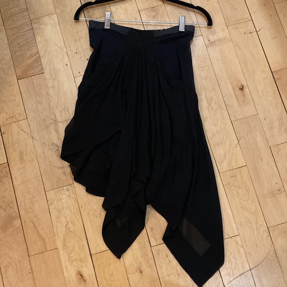 Rick Owens Asymmetrical Skirt IT 40 - Picture 5 of 14